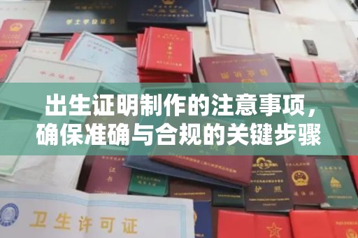 集宁出生证明制作的注意事项，确保准确与合规的关键步骤